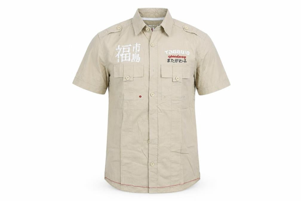 NEXT Mens Beige    Button-Up Size S