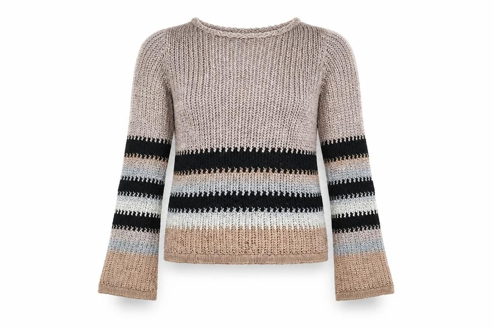 River Island Womens Multicoloured Striped  Pullover Jumper Size 8