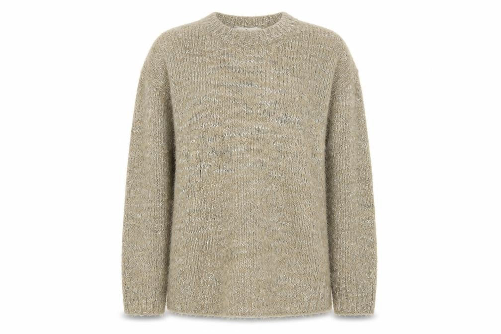 TU Womens Beige  Knit Pullover Jumper Size 12