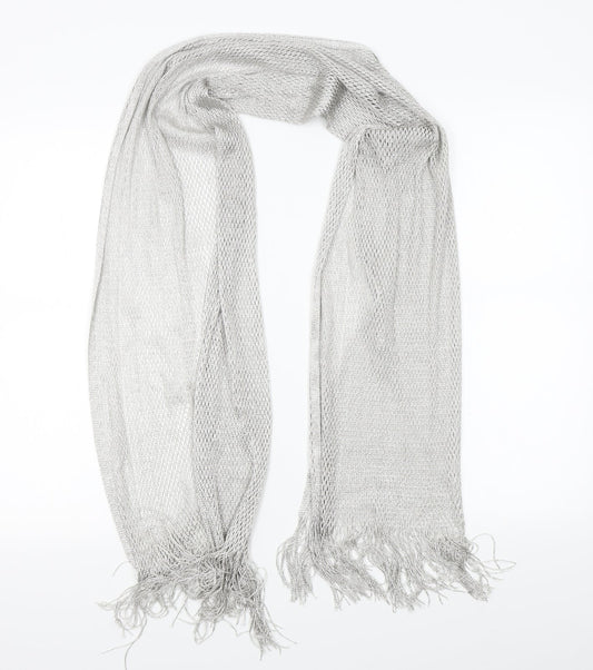 Preworn Womens Silver    Scarf