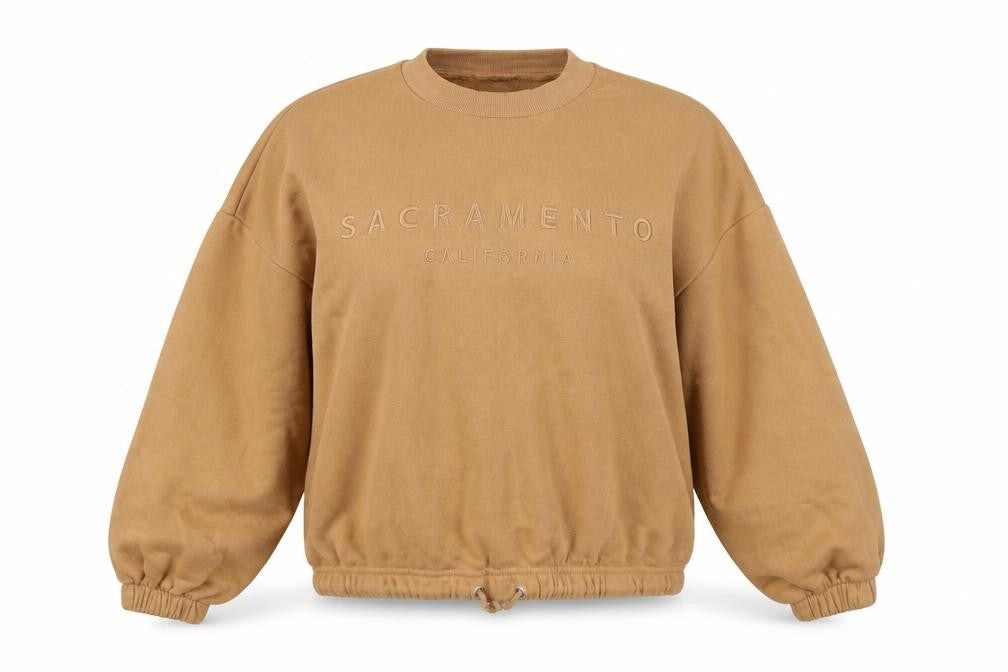 Primark Womens Orange   Pullover Sweatshirt Size S