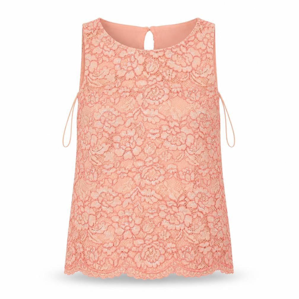F&F Womens Pink Floral  Basic Blouse Size 12