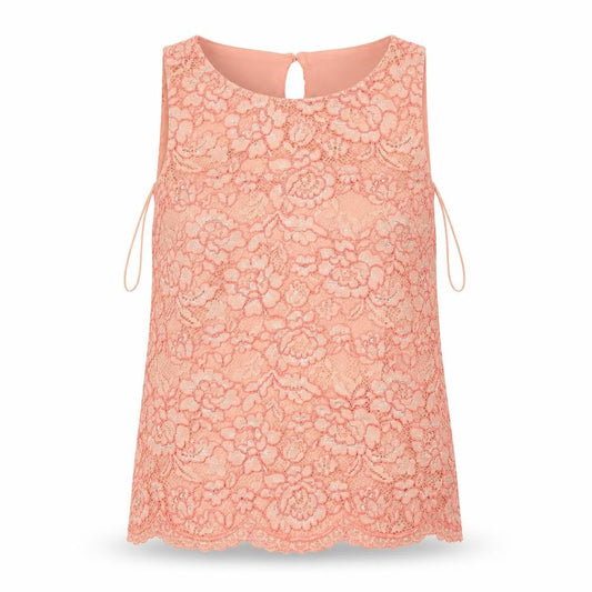 F&F Womens Pink Floral  Basic Blouse Size 12