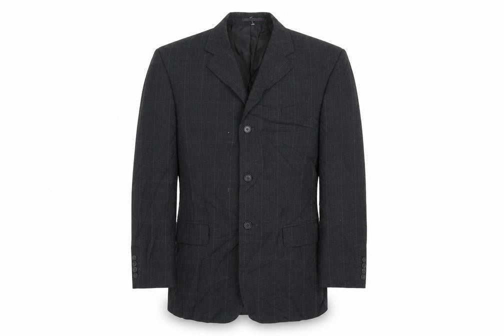 Preworn Mens Grey   Jacket Suit Jacket Size 38