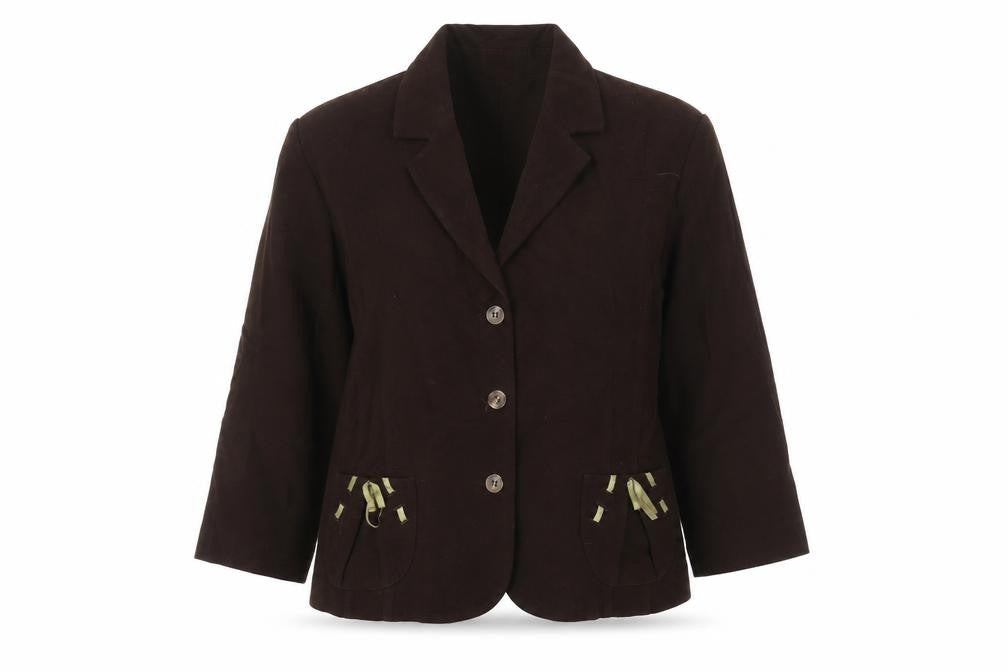 Studio Womens Brown   Jacket  Size 16