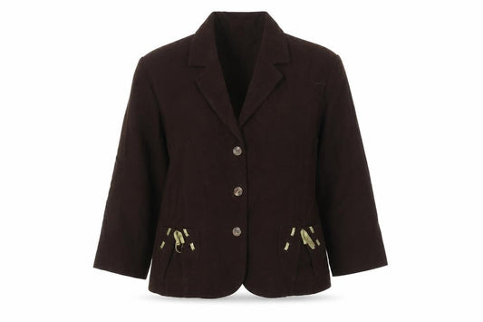 Studio Womens Brown   Jacket  Size 16