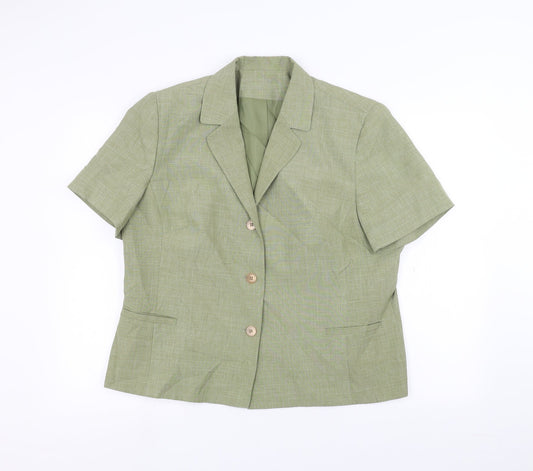 debinhams Womens Green   Jacket  Size 18