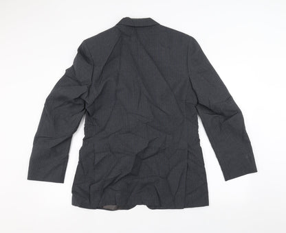 Berwin Mens Grey   Jacket Suit Jacket Size 36