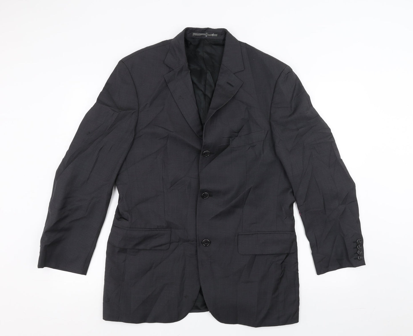 F.lli Cerutti Mens Grey   Jacket Suit Jacket Size 38