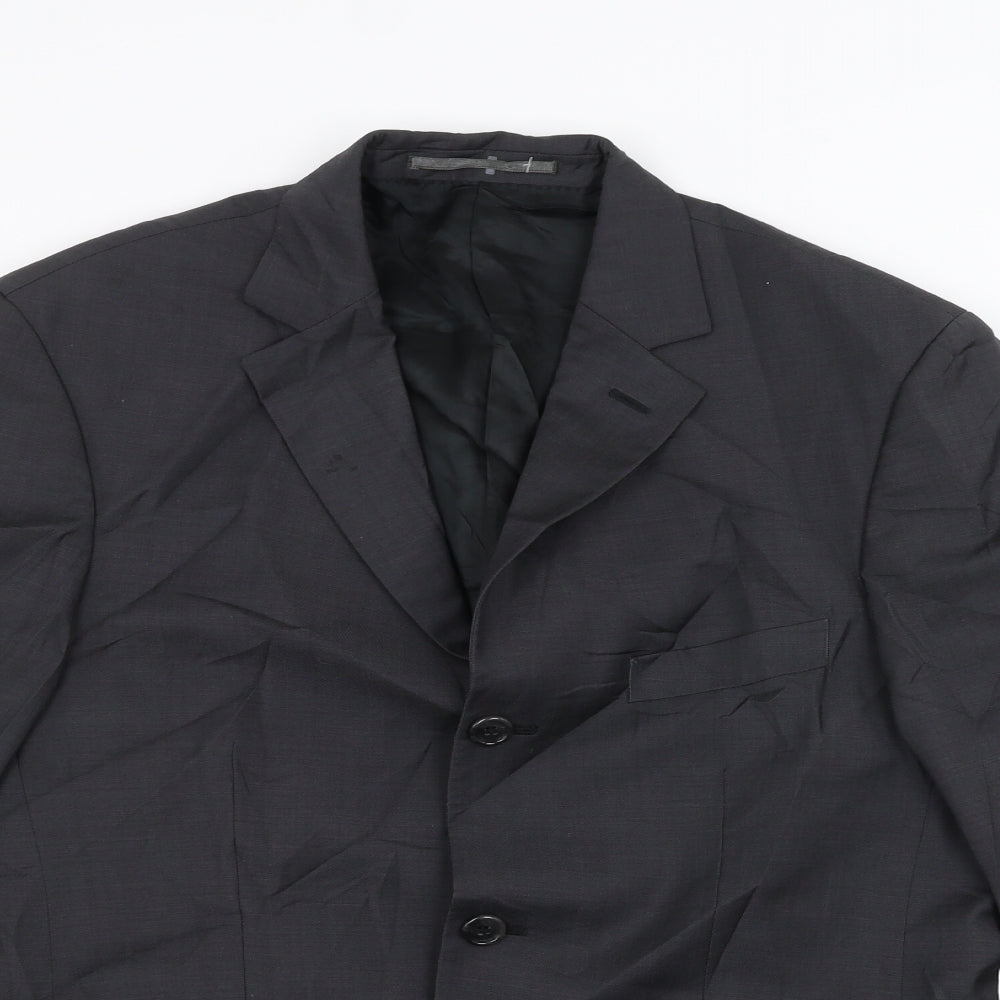 F.lli Cerutti Mens Grey   Jacket Suit Jacket Size 38