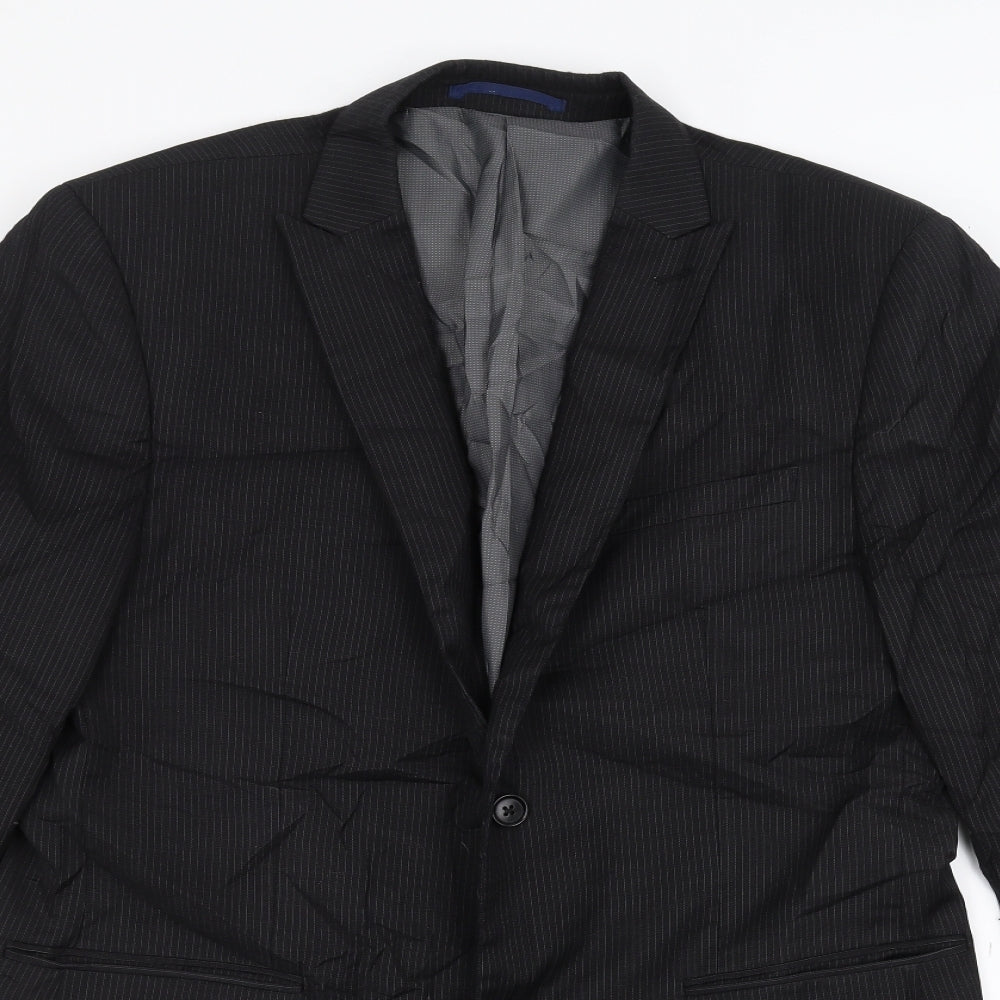 NEXT Mens Black   Jacket Suit Jacket Size 42