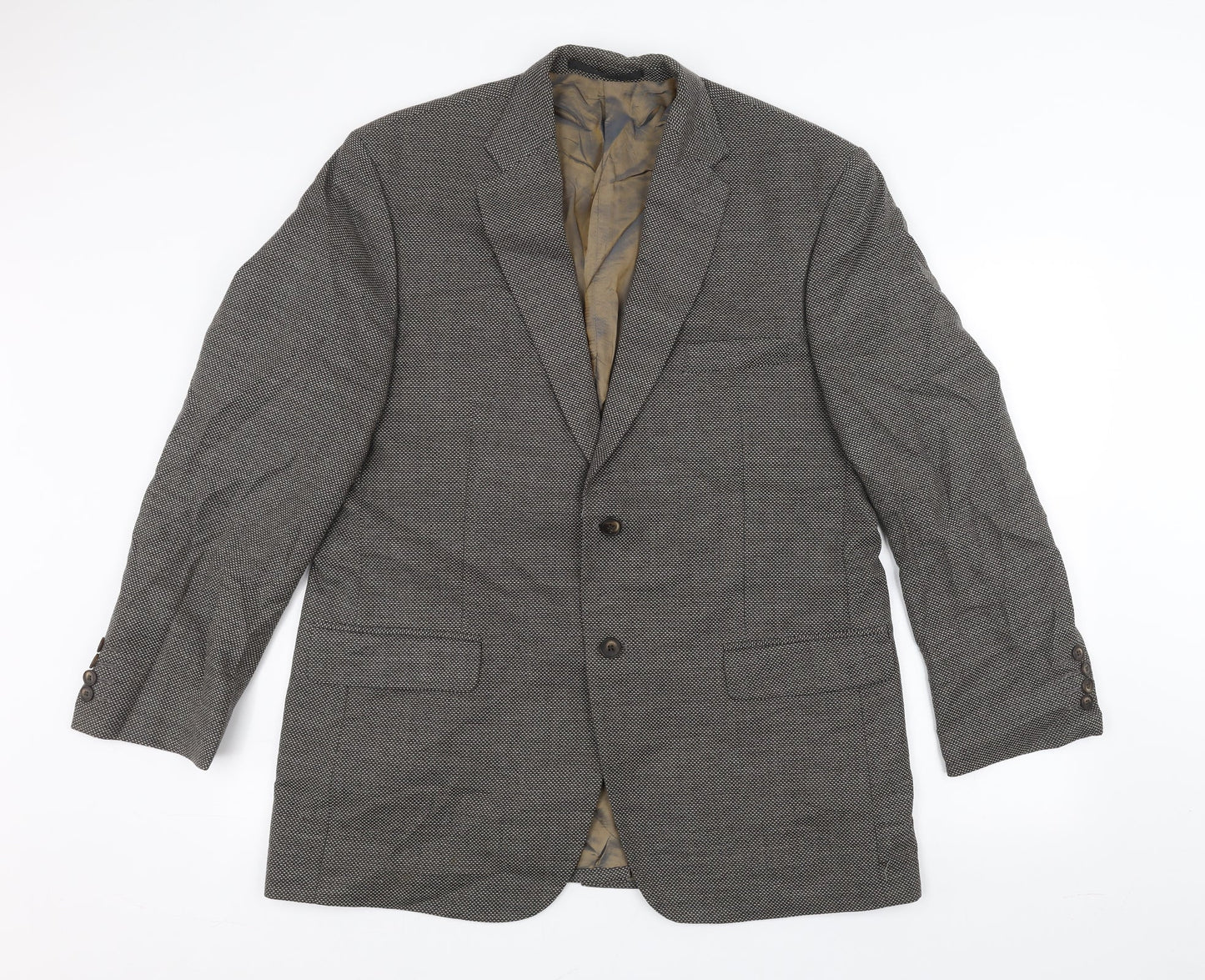 Marks and Spencer Mens Brown   Jacket Suit Jacket Size 42
