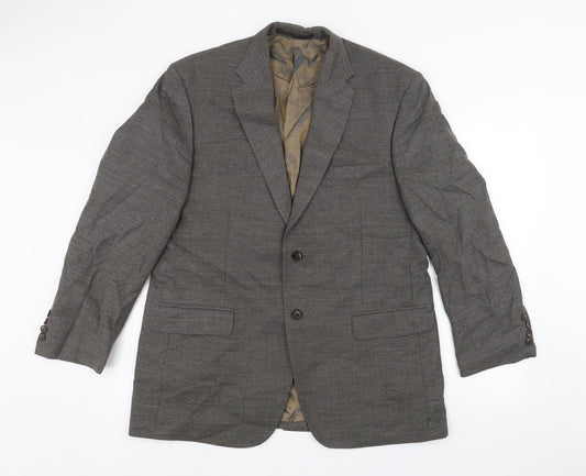 Marks and Spencer Mens Brown   Jacket Suit Jacket Size 42