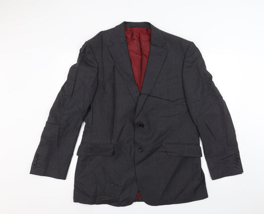 Marks and Spencer Mens Black   Jacket Suit Jacket Size 42