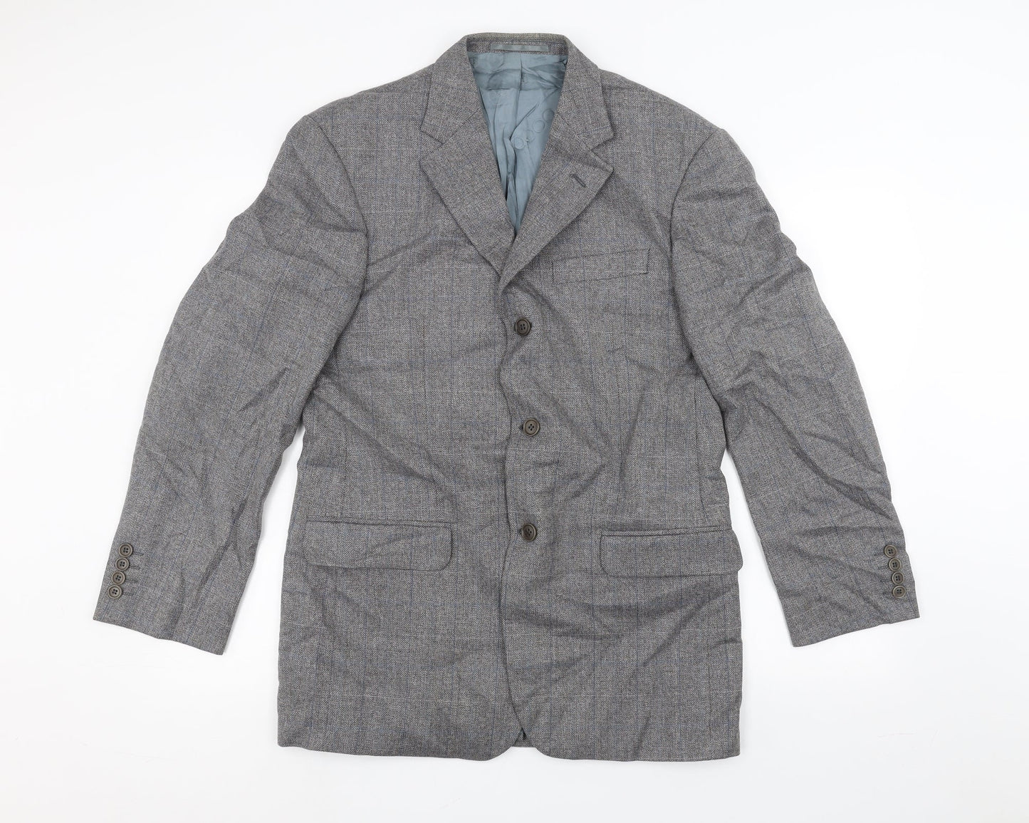 Marks and Spencer Mens Grey   Jacket Suit Jacket Size 38