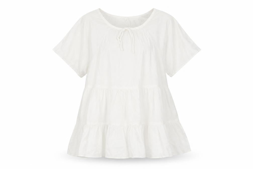 ASOS Womens White   Basic T-Shirt Size 8
