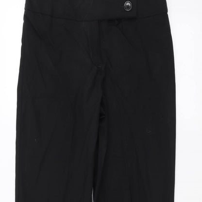 George Womens Black   Trousers  Size 12 L27 in