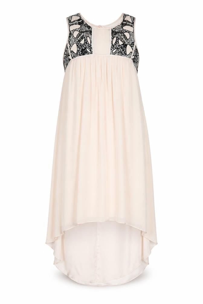 Spotlight Womens Beige  Rayon A-Line  Size 10