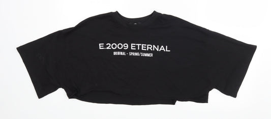 Atmosphere Womens Black   Basic T-Shirt Size 8