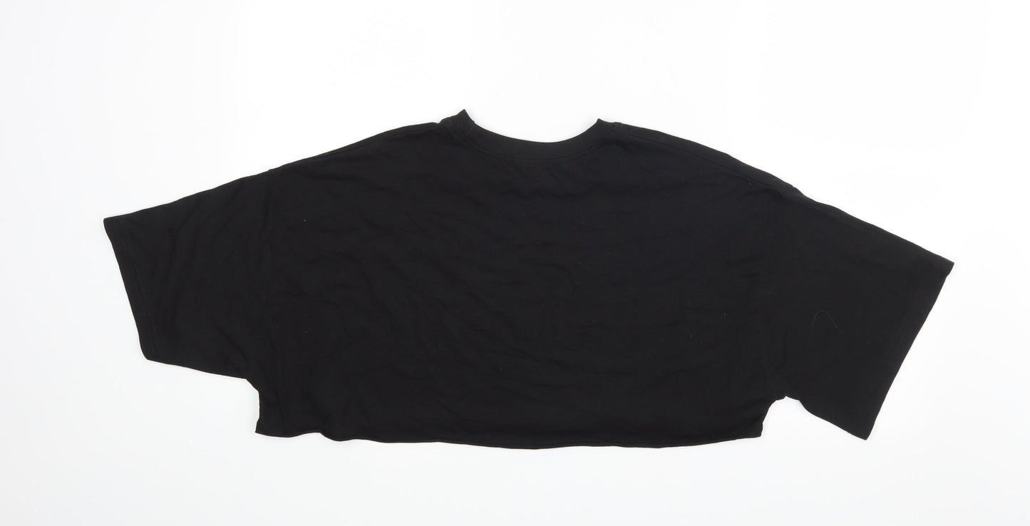 Atmosphere Womens Black   Basic T-Shirt Size 8