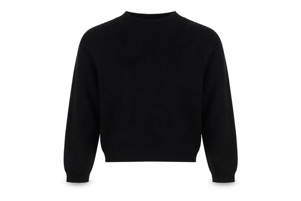 Boohoo Womens Black   Pullover Jumper Size S