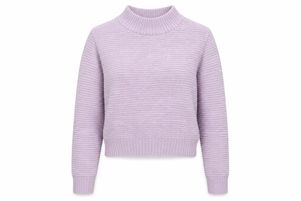 PRETTYLITTLETHING Womens Purple  Rayon Pullover Jumper Size 6