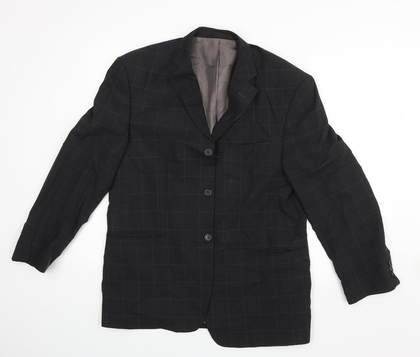 M&S Mens Grey   Jacket Blazer Size 44