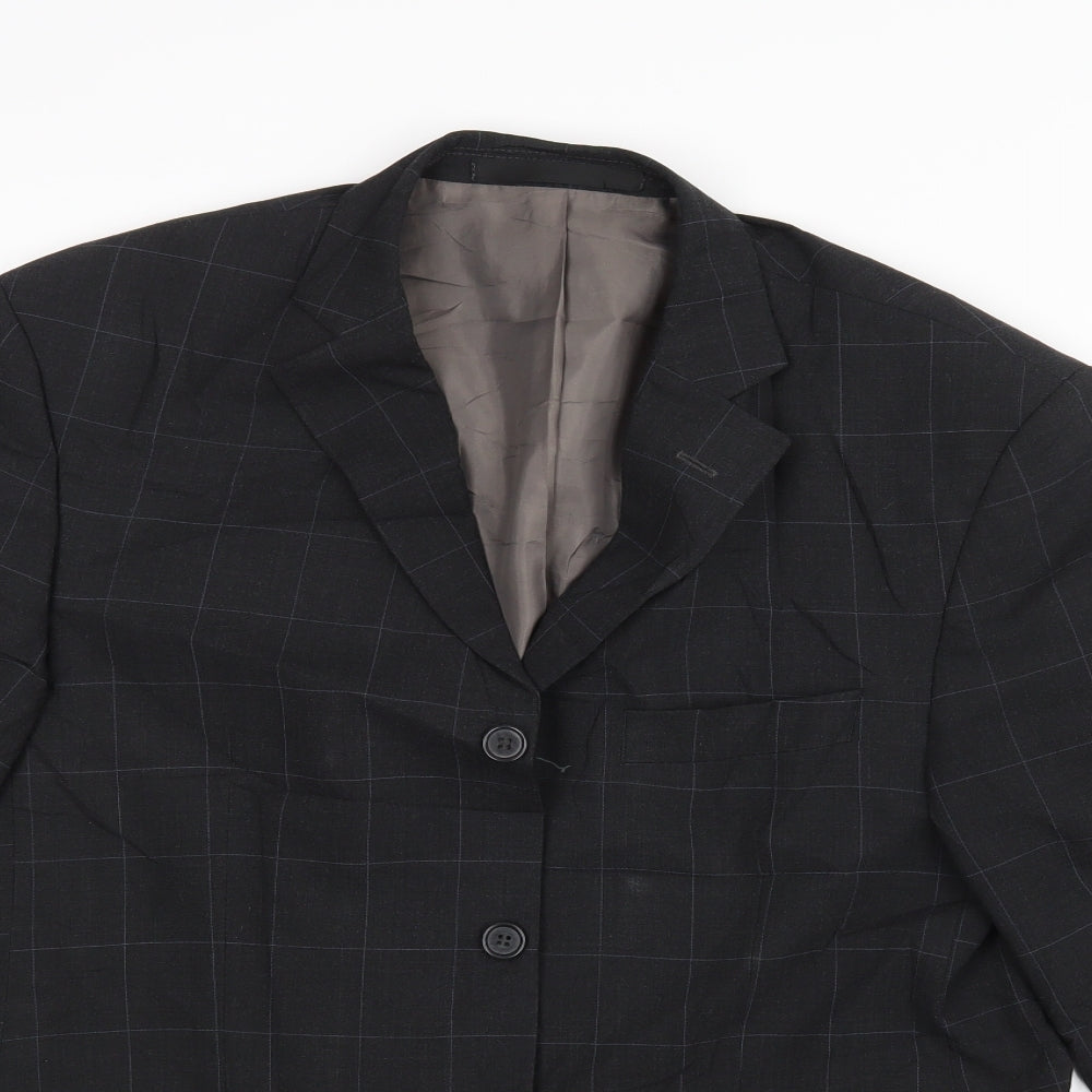M&S Mens Grey   Jacket Blazer Size 44
