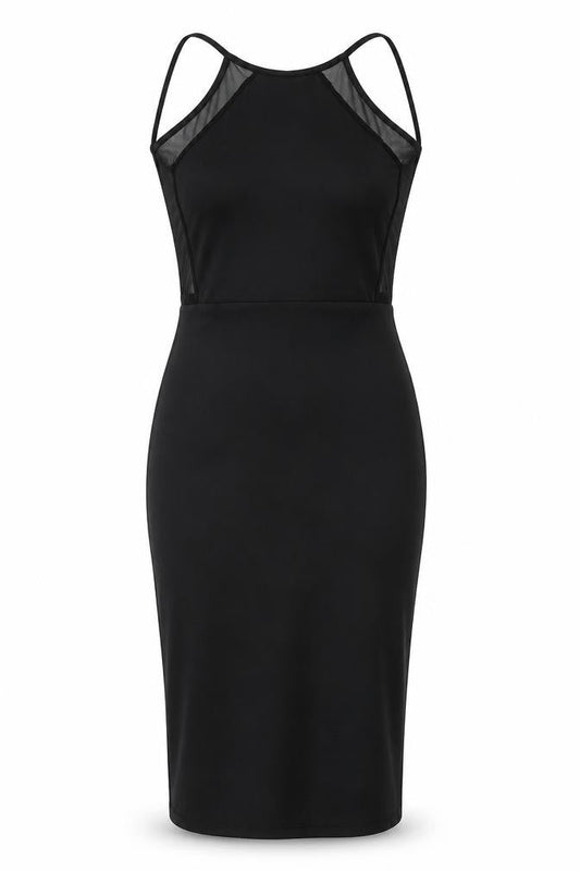 Womens Black   Pencil Dress  Size M