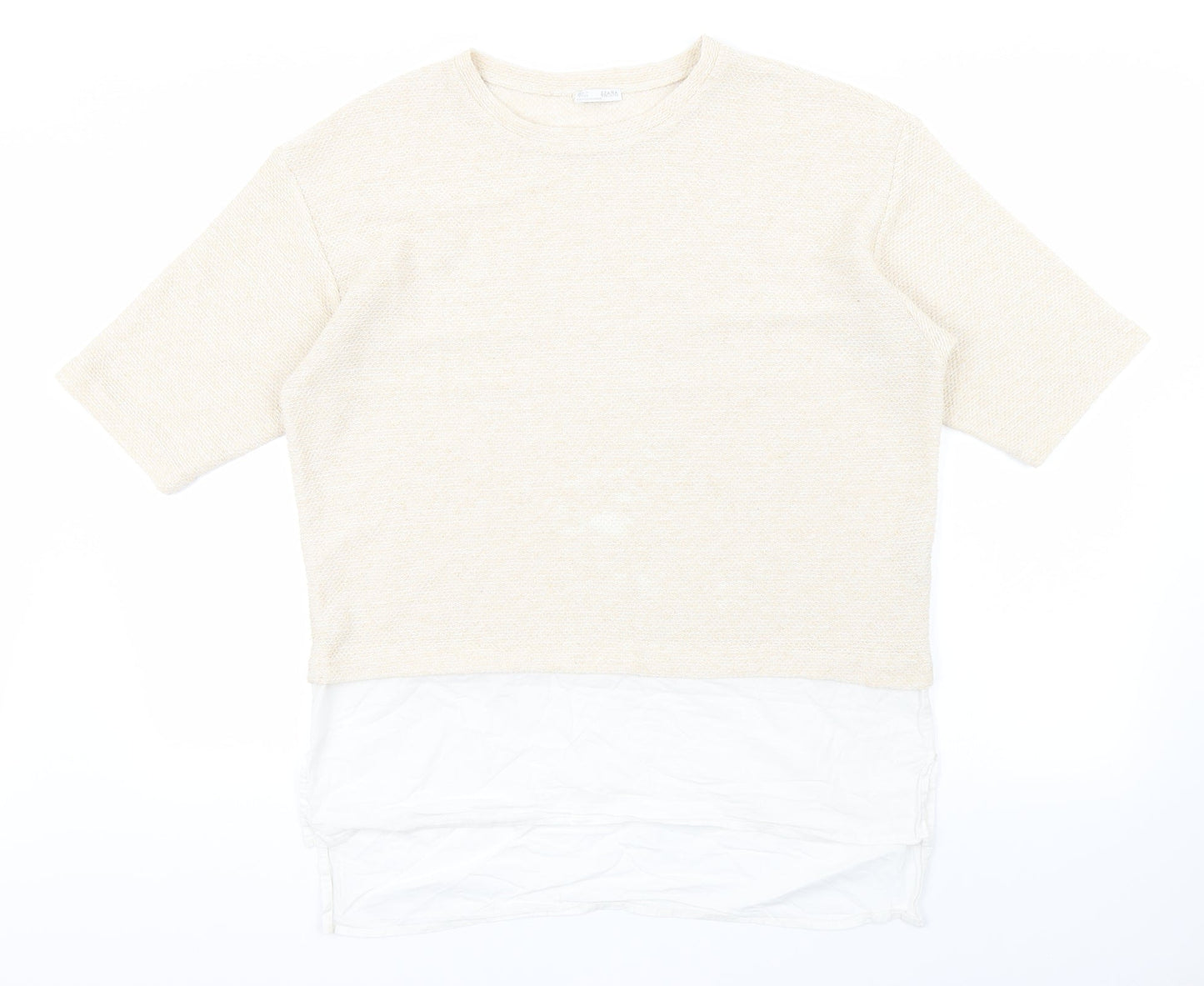 Zara Womens Pink   Pullover Jumper Size M