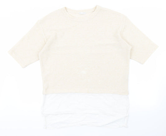 Zara Womens Pink   Pullover Jumper Size M