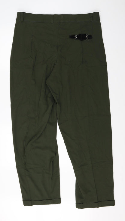 Preworn Womens Green   Trousers  Size 36 in L29 in