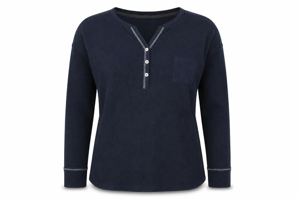 m&s Womens Blue  Rayon Pullover Jumper Size S