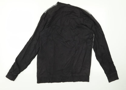 Back view of only sons men’s grey jumper, size S