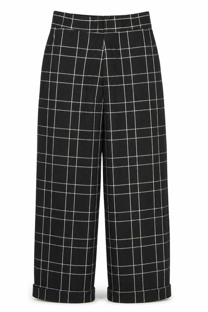 Preworn Womens Black  Rayon Trousers  Size 32 L32 in