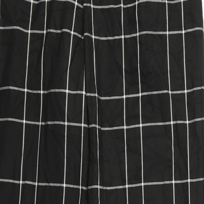 Preworn Womens Black  Rayon Trousers  Size 32 L32 in