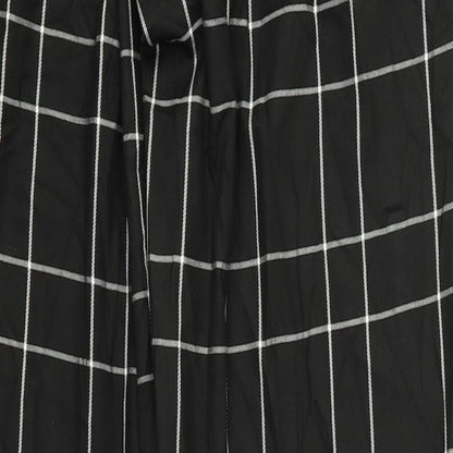 Preworn Womens Black  Rayon Trousers  Size 32 L32 in