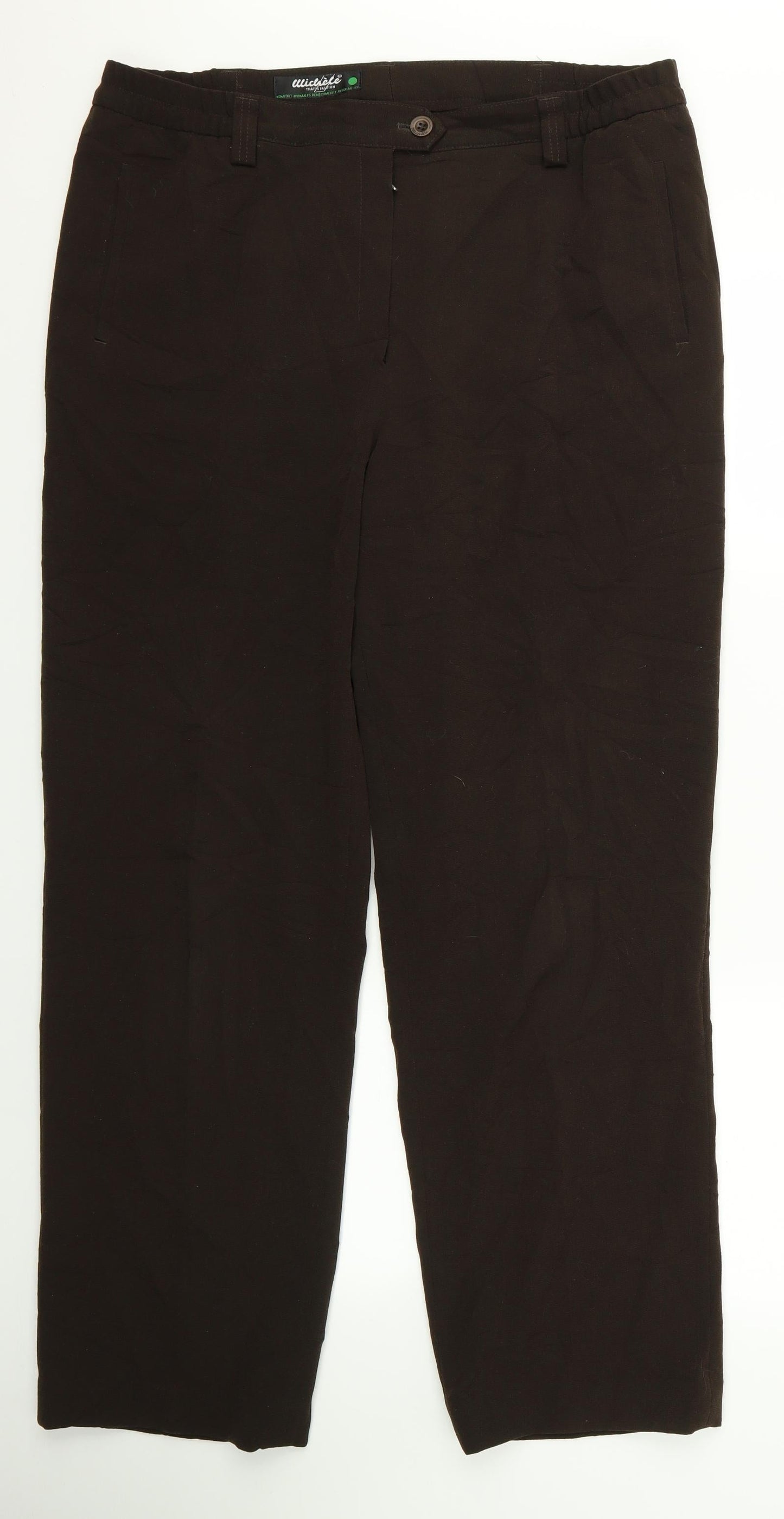 Preworn Womens Brown   Trousers  Size 38 L28 in