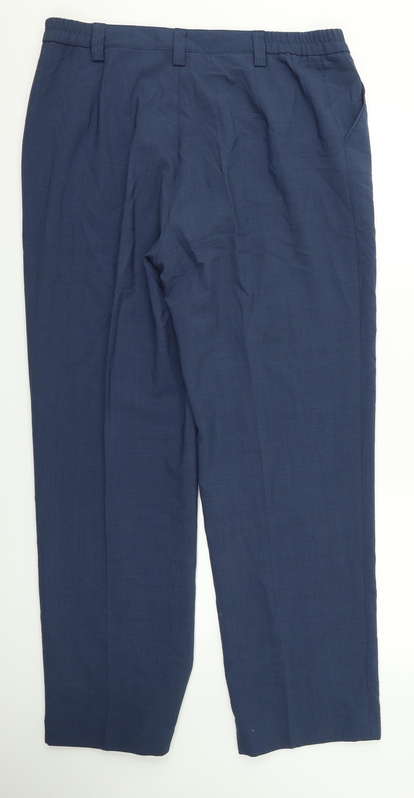 Preworn Womens Blue   Trousers  Size 38 L28 in
