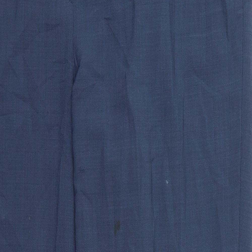 Preworn Womens Blue   Trousers  Size 38 L28 in