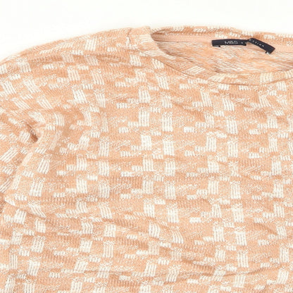 Marks and Spencer Womens Pink   Pullover Jumper Size 8