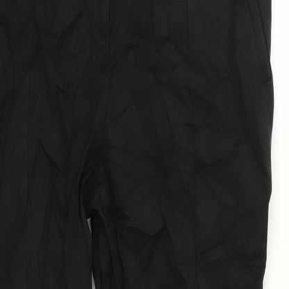 Oasis Womens Black   Trousers  Size 10 L23 in