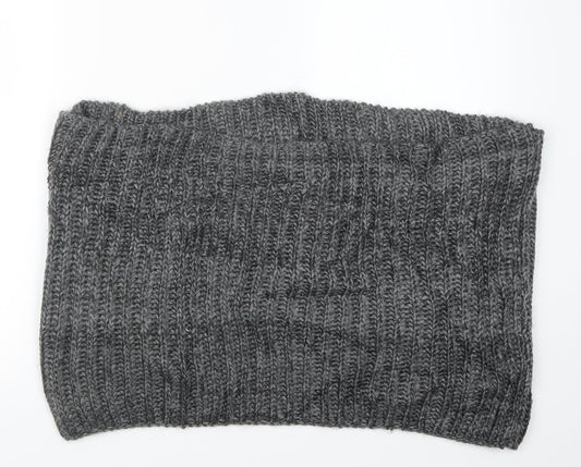 Preworn Womens Grey  Knit  Scarf   - Snood