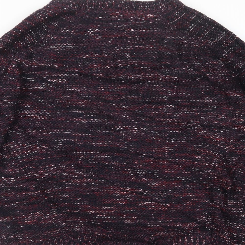 Apricot Womens Purple  Knit Pullover Jumper Size 10
