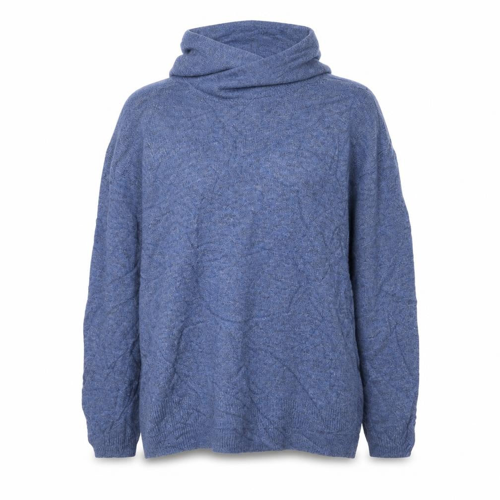 H&M Womens Blue  Knit Pullover Jumper Size M