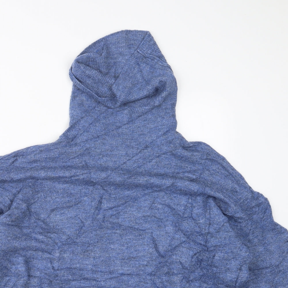 H&M Womens Blue  Knit Pullover Jumper Size M