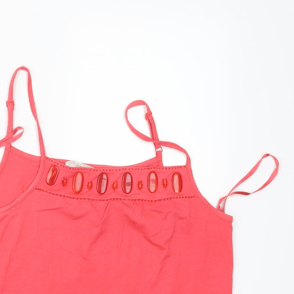 George Womens Pink   Basic Blouse Size 12