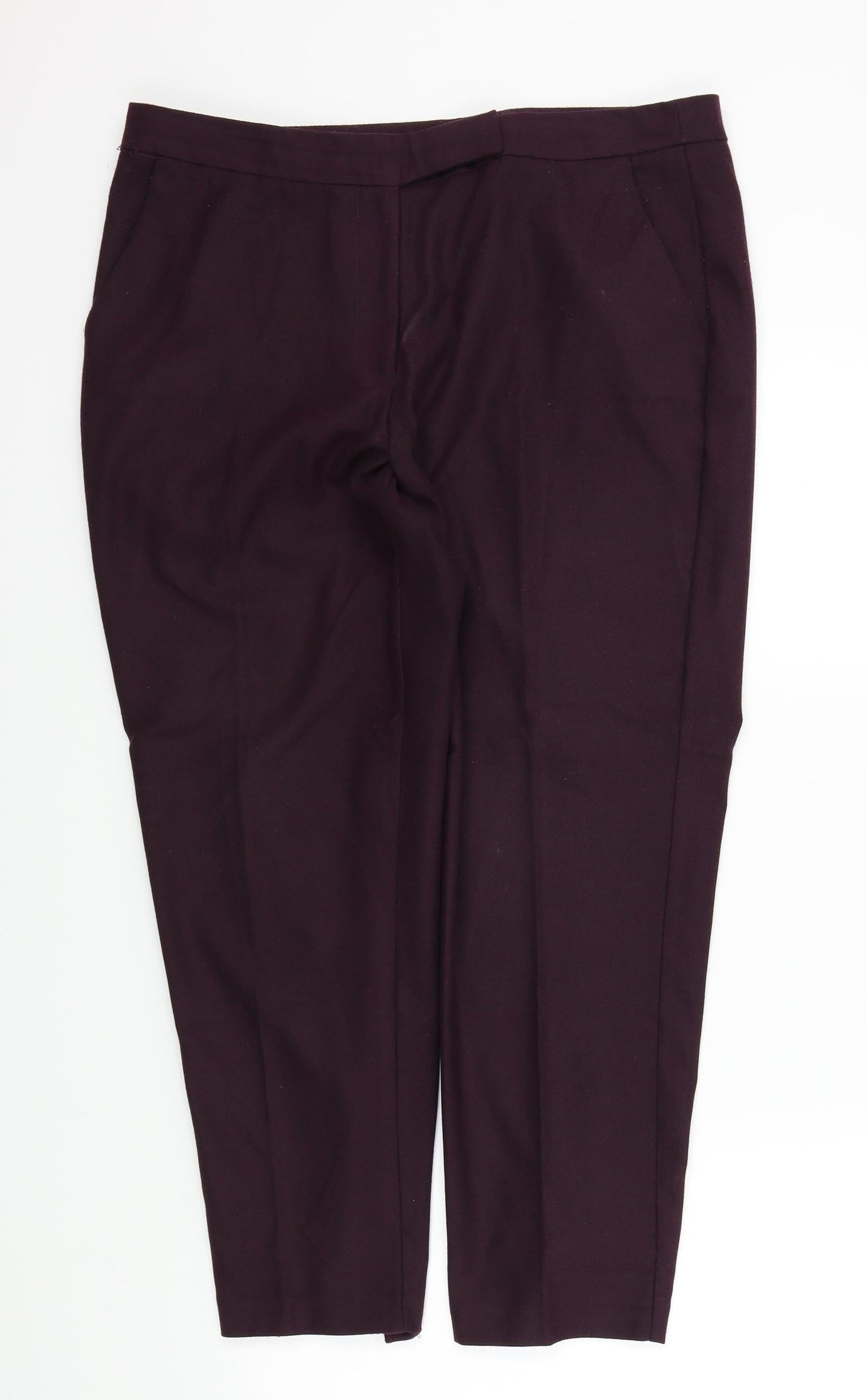 ASOS Womens Pink   Trousers  Size 14 L24 in