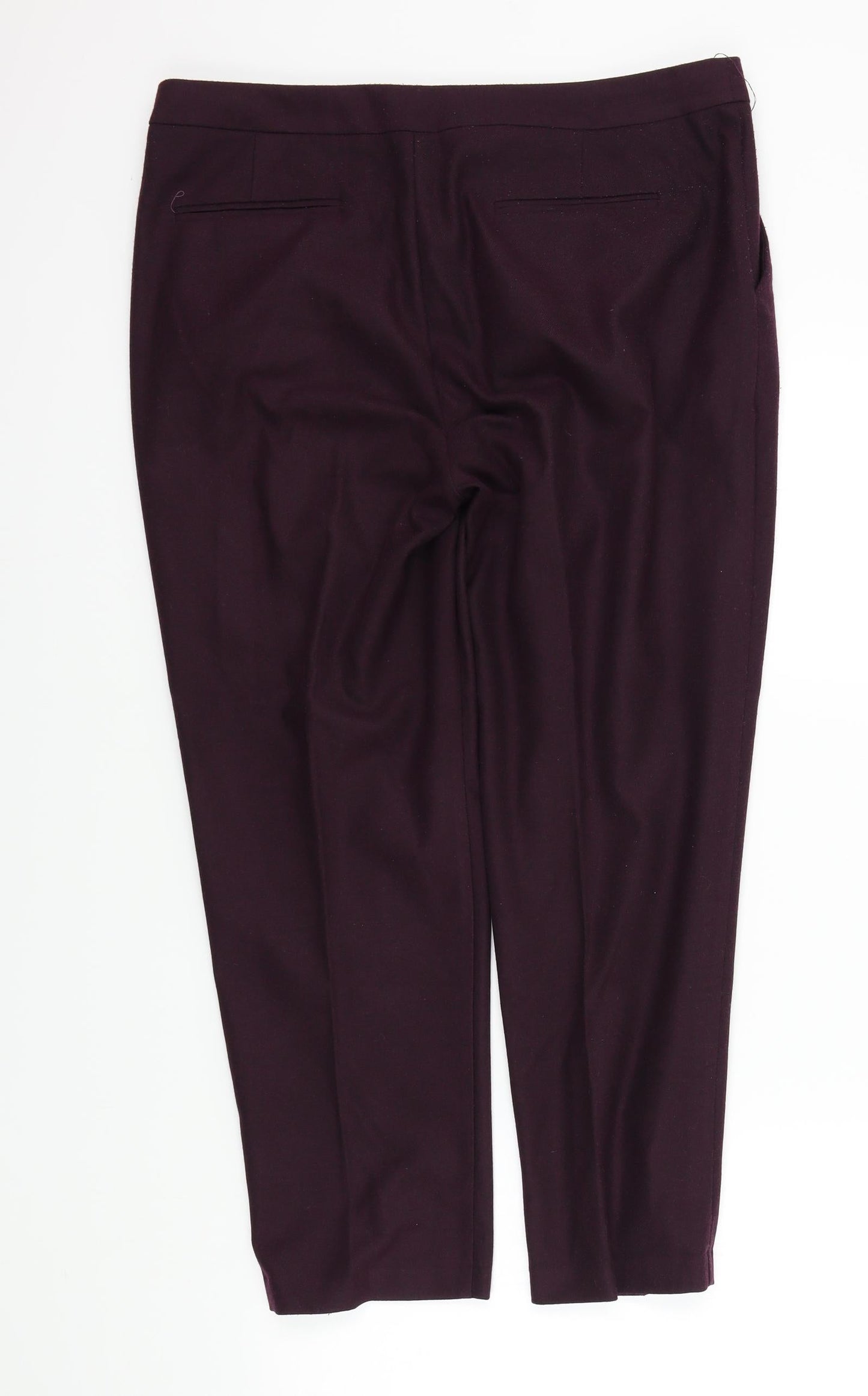 ASOS Womens Pink   Trousers  Size 14 L24 in