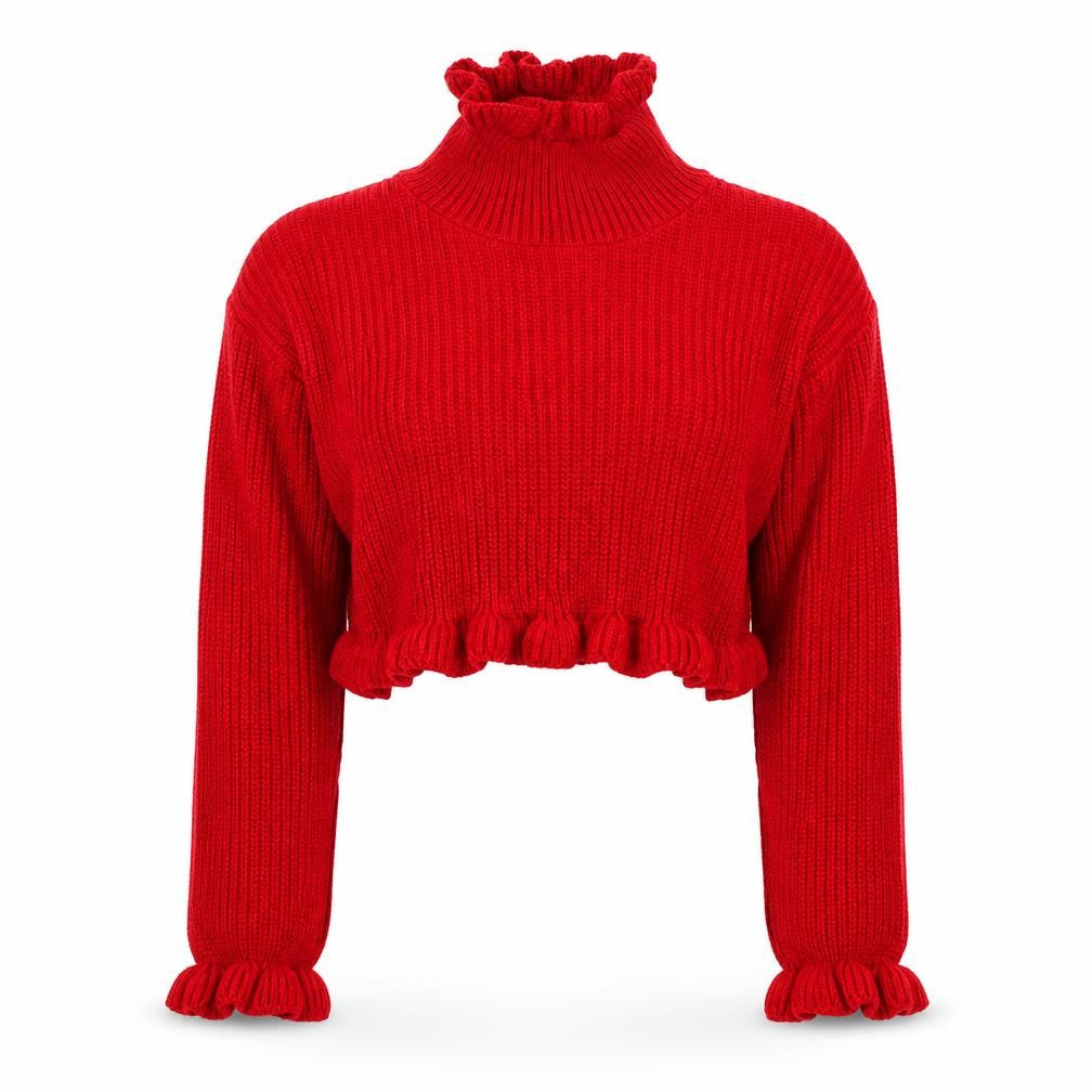 Preworn Womens Red   Pullover Jumper Size M